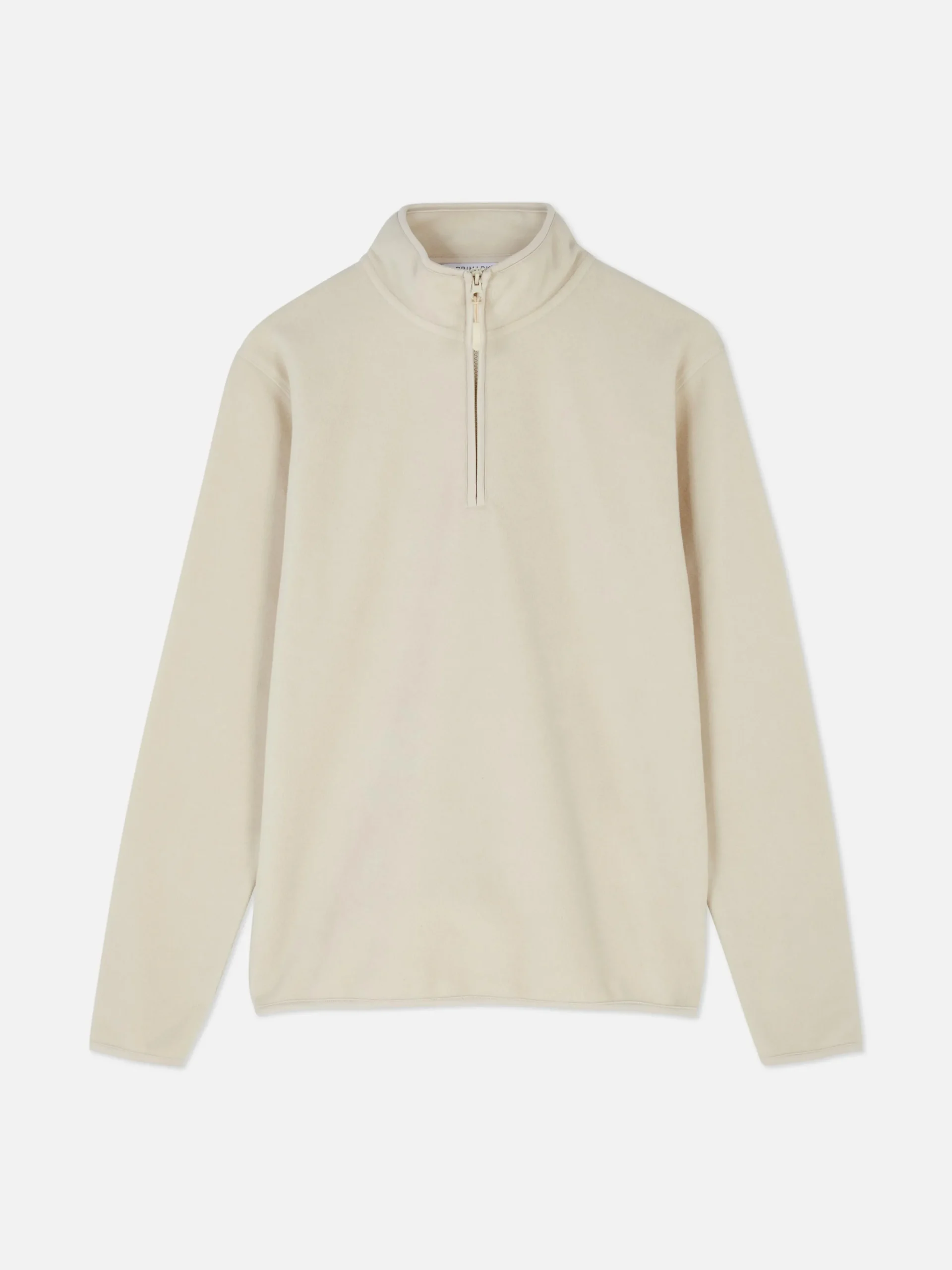Half Zip Fleece Pullover|Primark Clearance