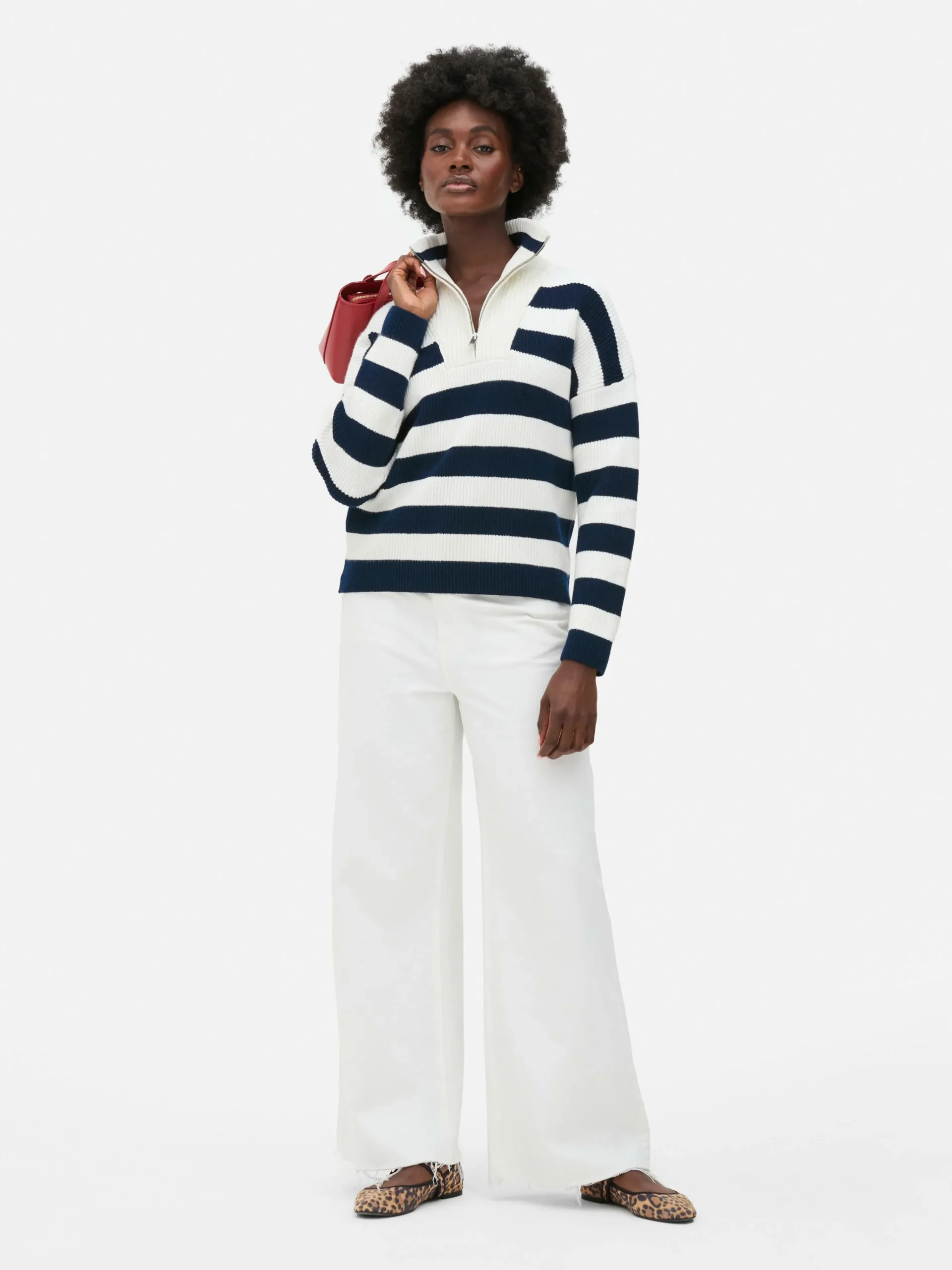 Half Zip Sweater|Primark Online