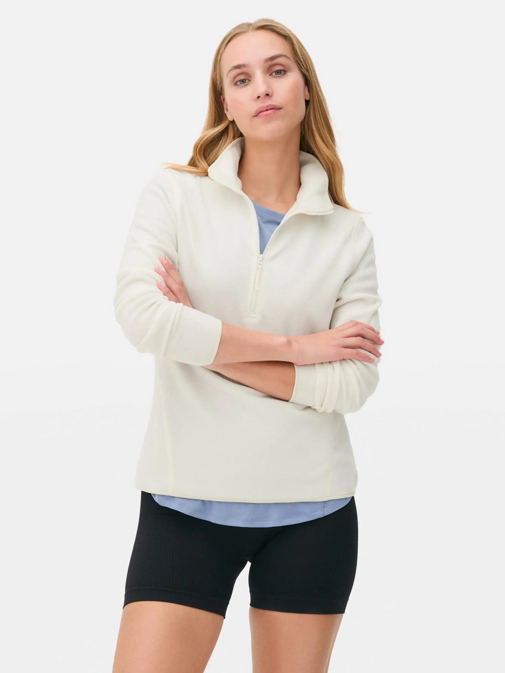 Half-Zip Fleece|Primark Clearance