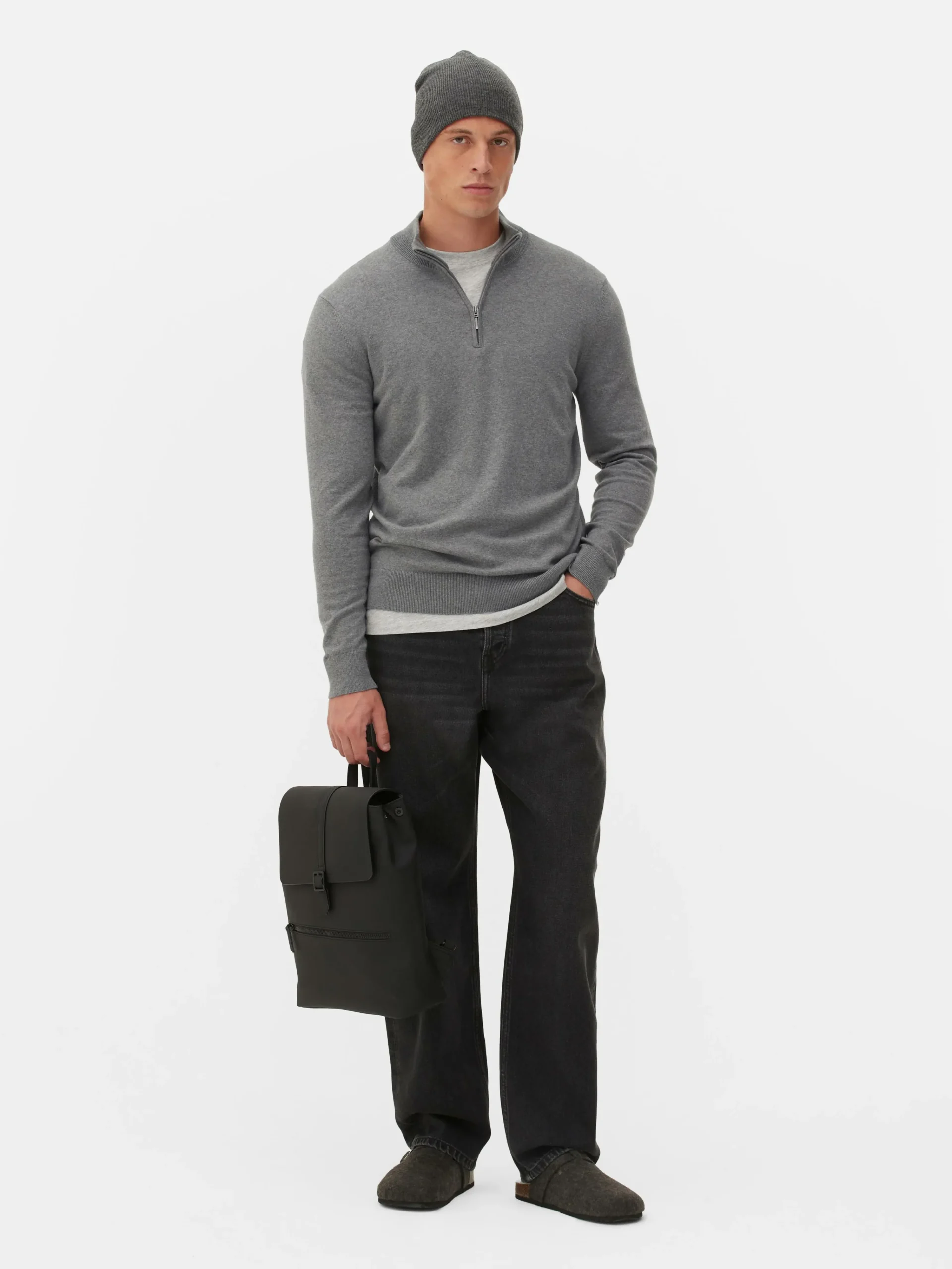 Half-Zip Sweater|Primark Online