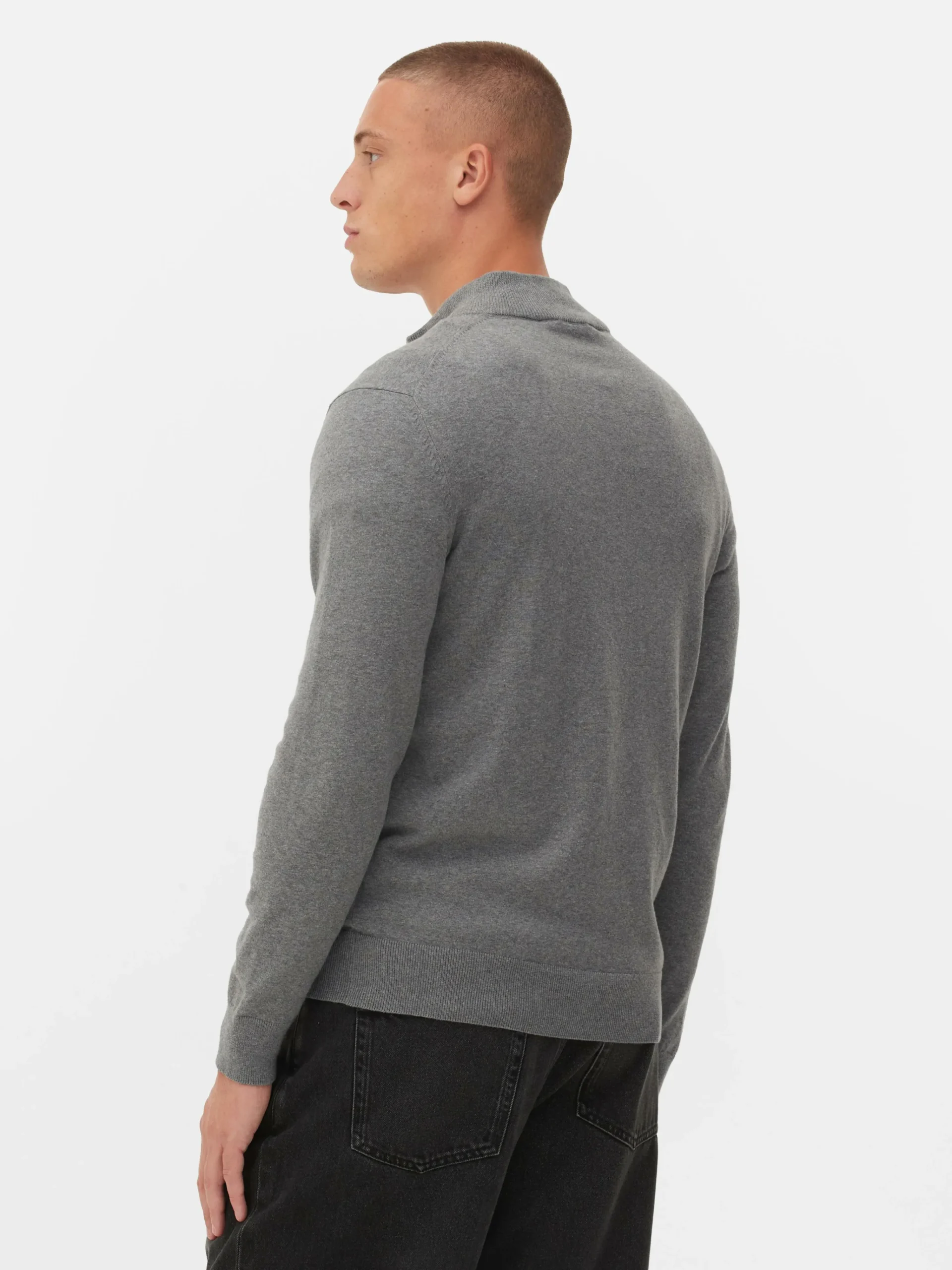 Half-Zip Sweater|Primark Online