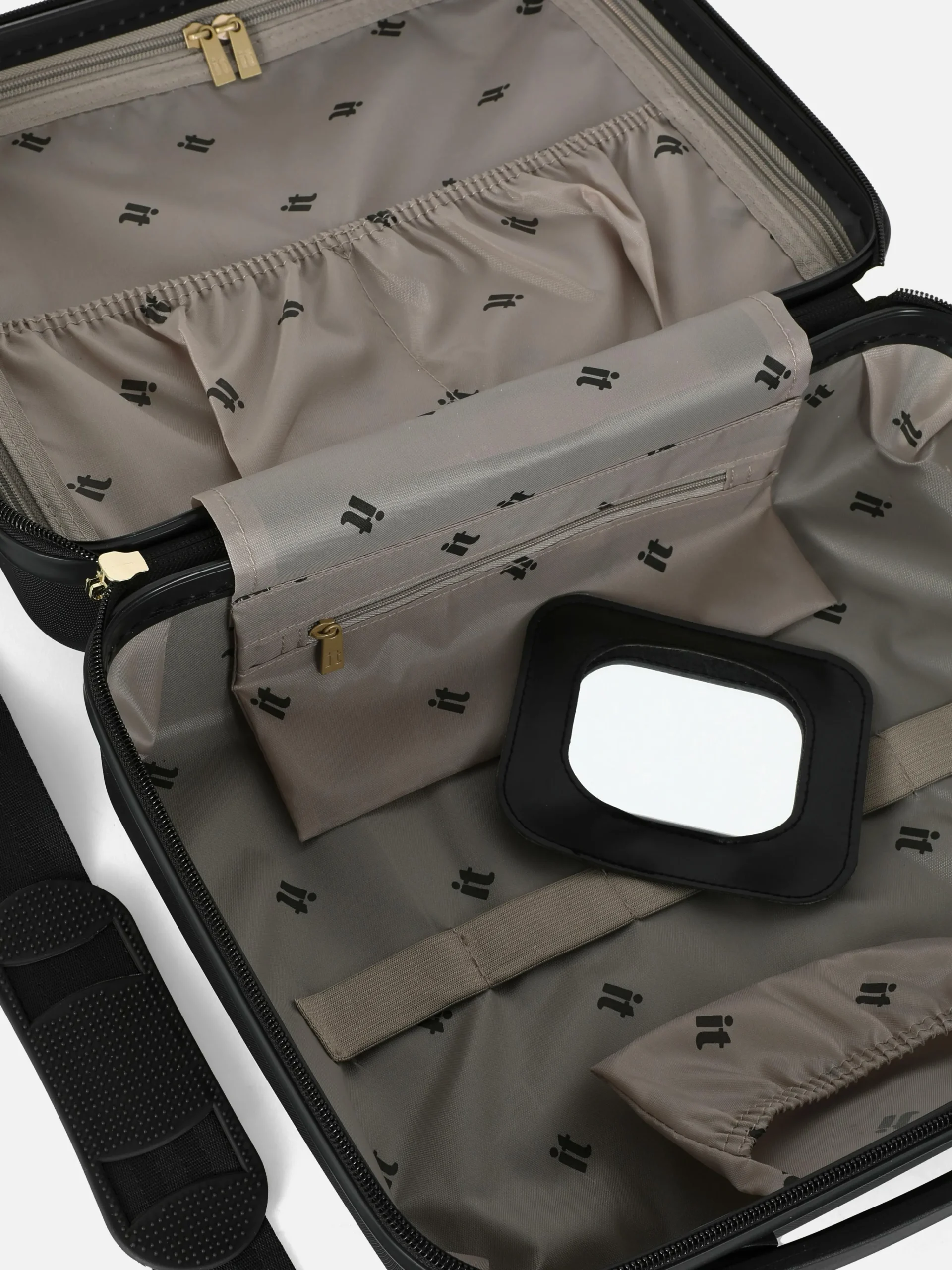 Hard Shell Zip-Up Vanity Case|Primark New