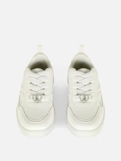 Heart Charm Chunky Low Tops|Primark Online
