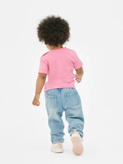 Heart Embroidered Jeans|Primark New