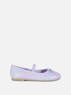 Heart Laser Cut Ballerinas|Primark Clearance