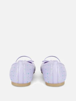 Heart Laser Cut Ballerinas|Primark Clearance