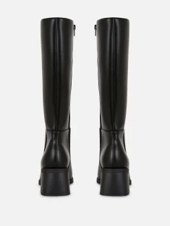Heeled Knee Boots|Primark Outlet