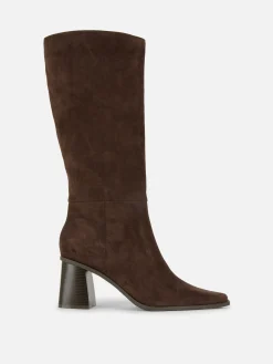 Heeled Knee Boots|Primark