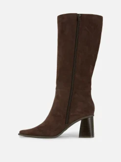Heeled Knee Boots|Primark