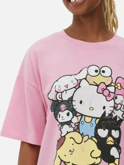 Hello Kitty And Friends Oversized T-Shirt|Primark Sale