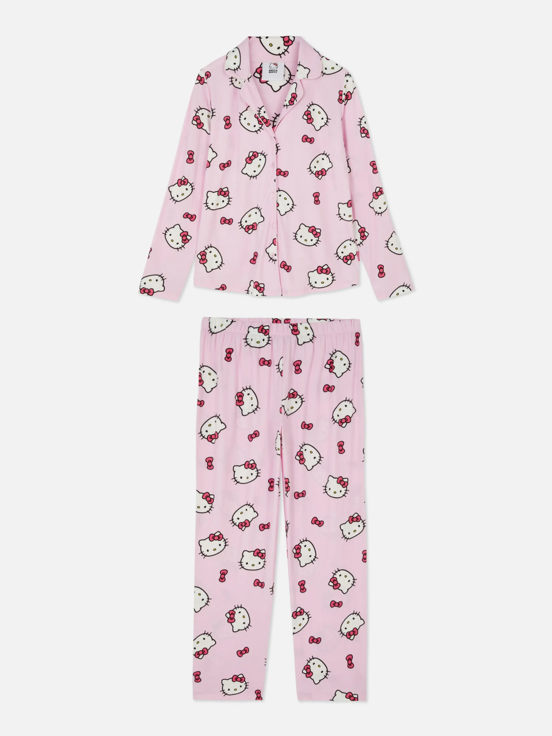Hello Kitty Boyfriend Pajamas|Primark New