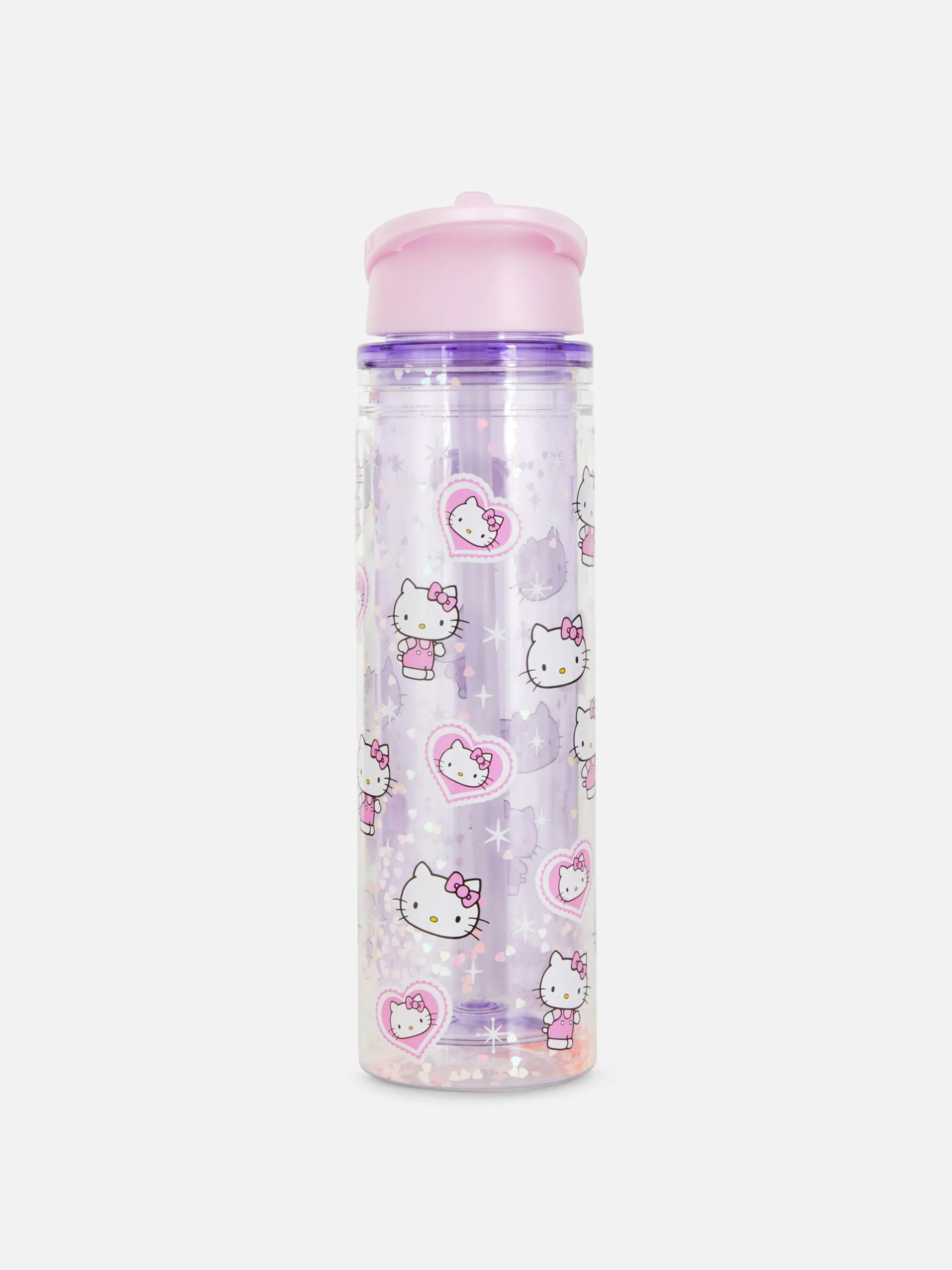 Hello Kitty Glitter Water Bottle|Primark Hot