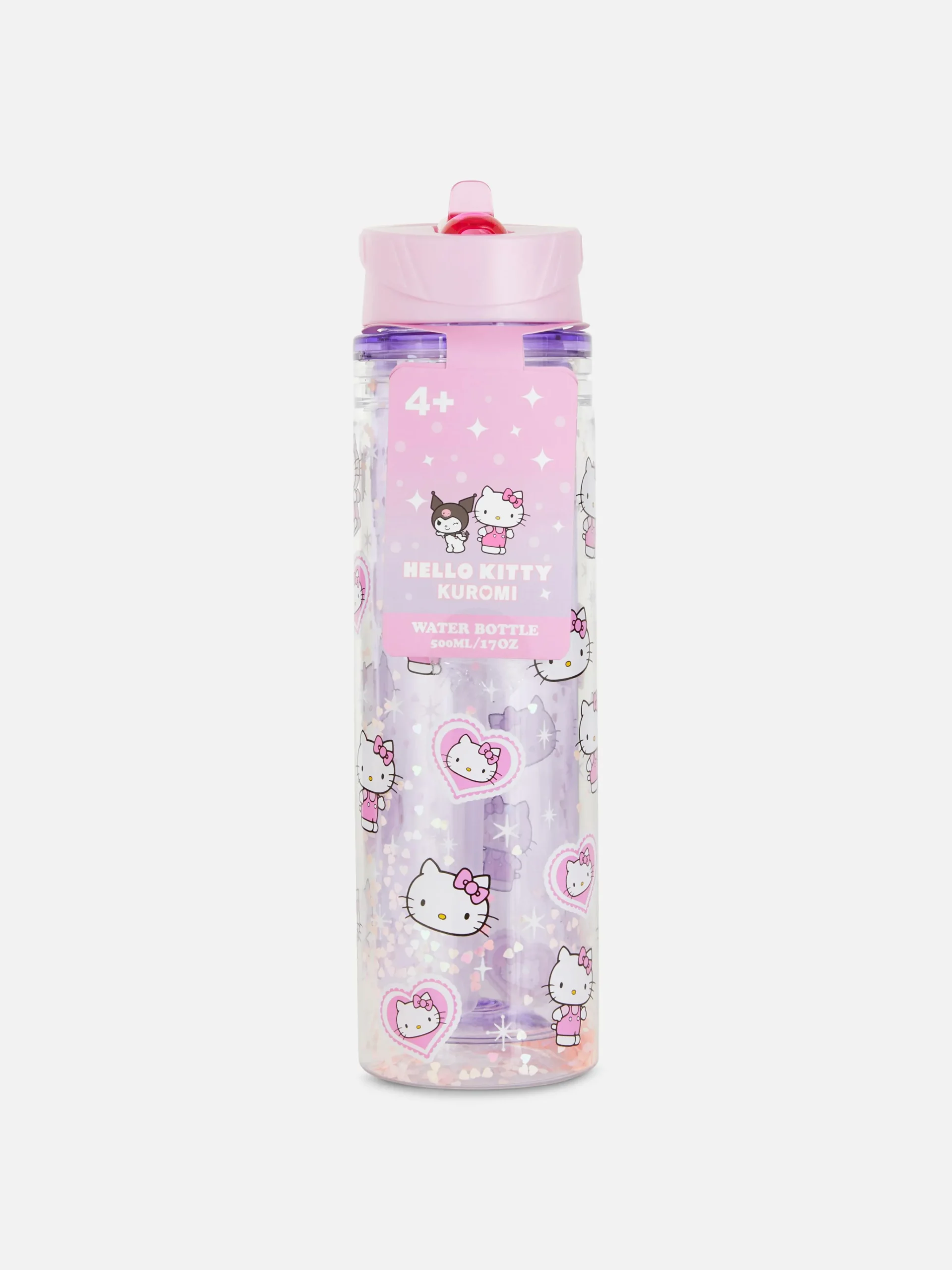 Hello Kitty Glitter Water Bottle|Primark Hot