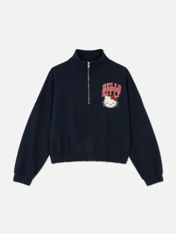 Hello Kitty Half-Zip Sweatshirt|Primark