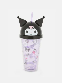Hello Kitty Kuromi Cup With Straw|Primark New