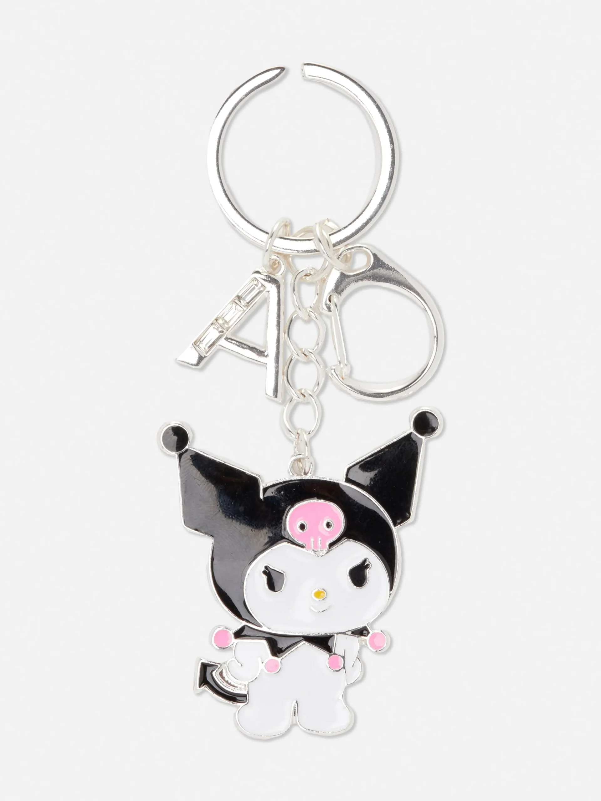 Hello Kitty Kuromi Initial Keyring|Primark