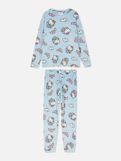 Hello Kitty Long Sleeve Pajama Set|Primark Sale