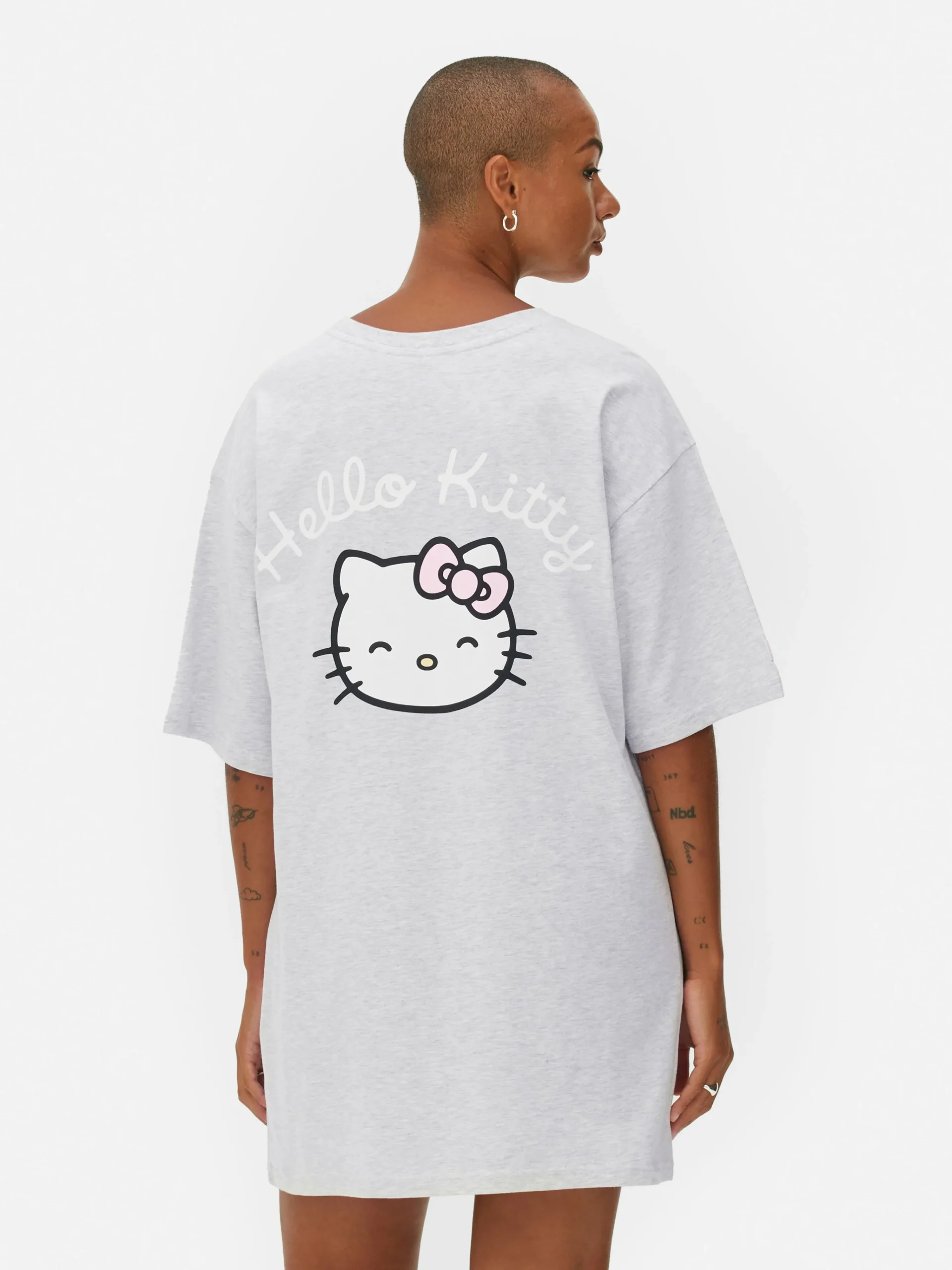 Hello Kitty Oversized Sleep Tee|Primark Clearance