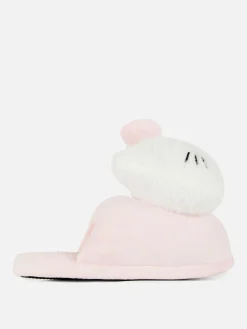 Hello Kitty Plush Slippers|Primark Discount