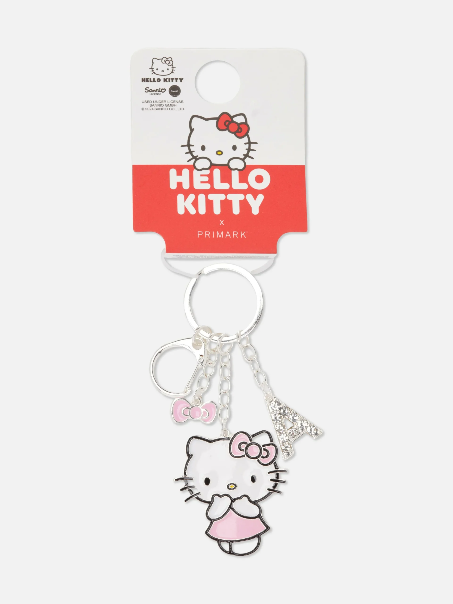 Hello Kitty Rhinestone Keyring|Primark