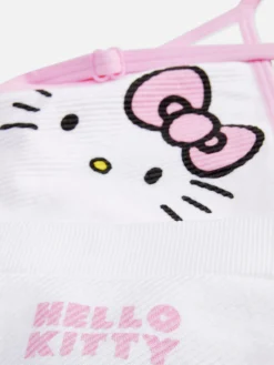 Hello Kitty Seamless Triangle Bralette And Thong|Primark Online