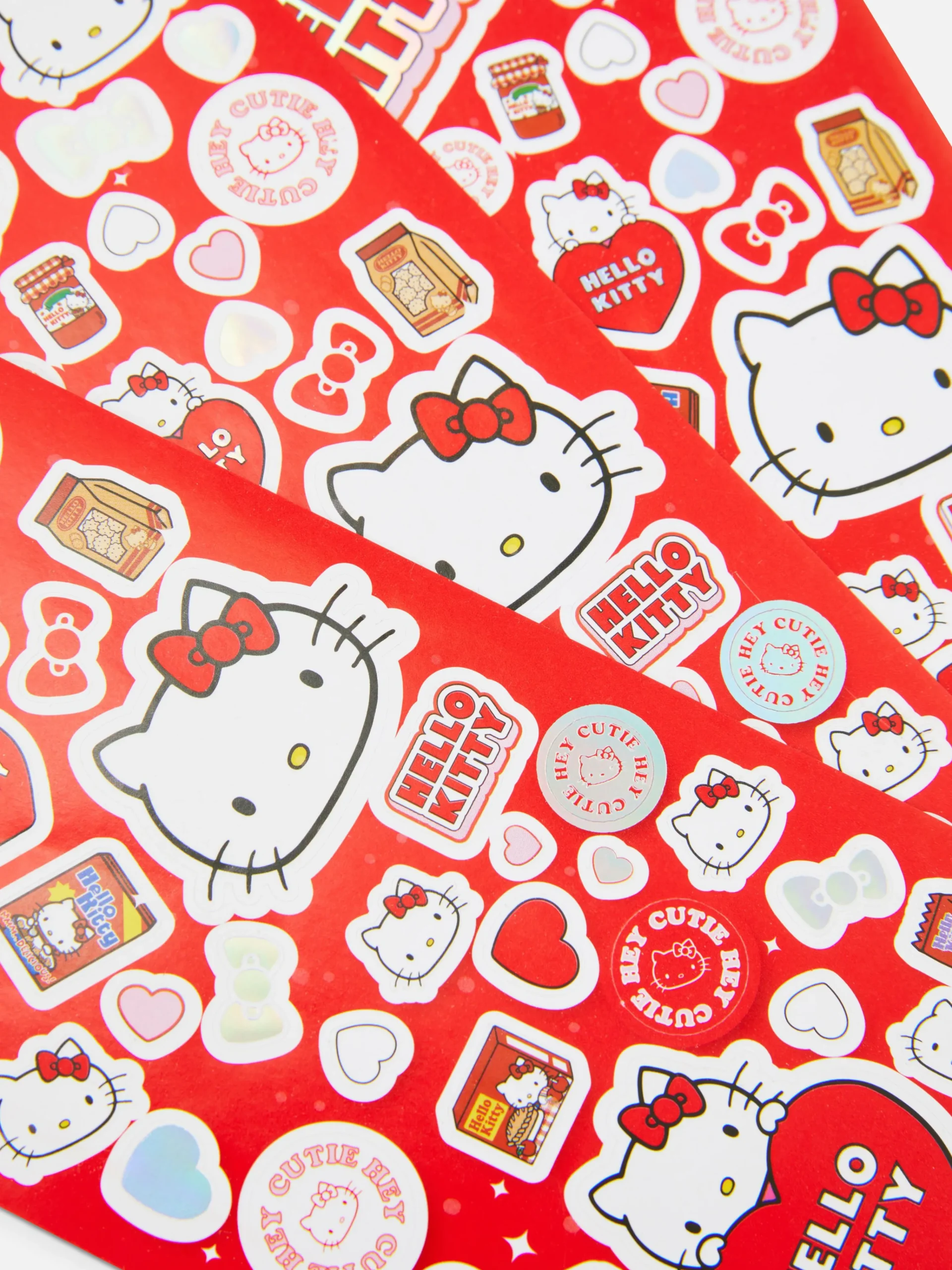 Hello Kitty 50th Anniversary Stickers|Primark New