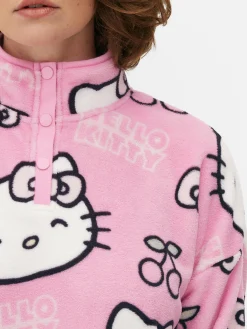 Hello Kitty 50th Anniversary Fleece Pajama Top|Primark New