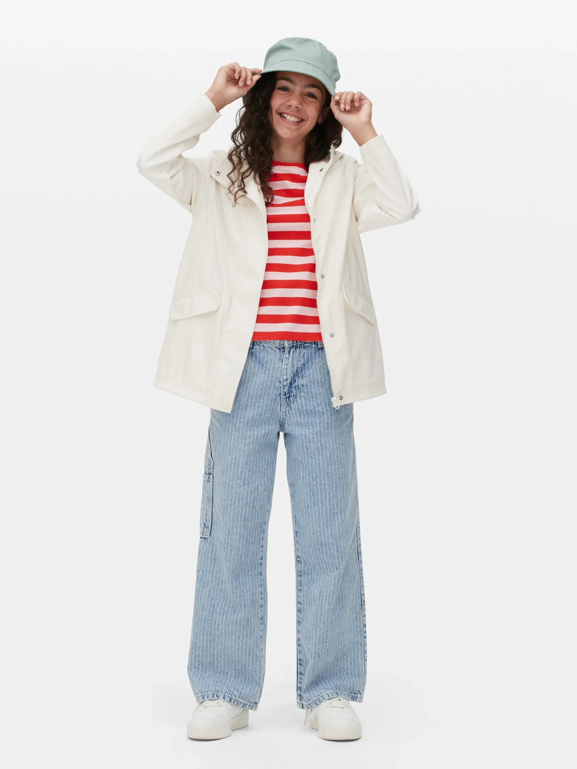 Hidden Closure Raincoat|Primark Outlet