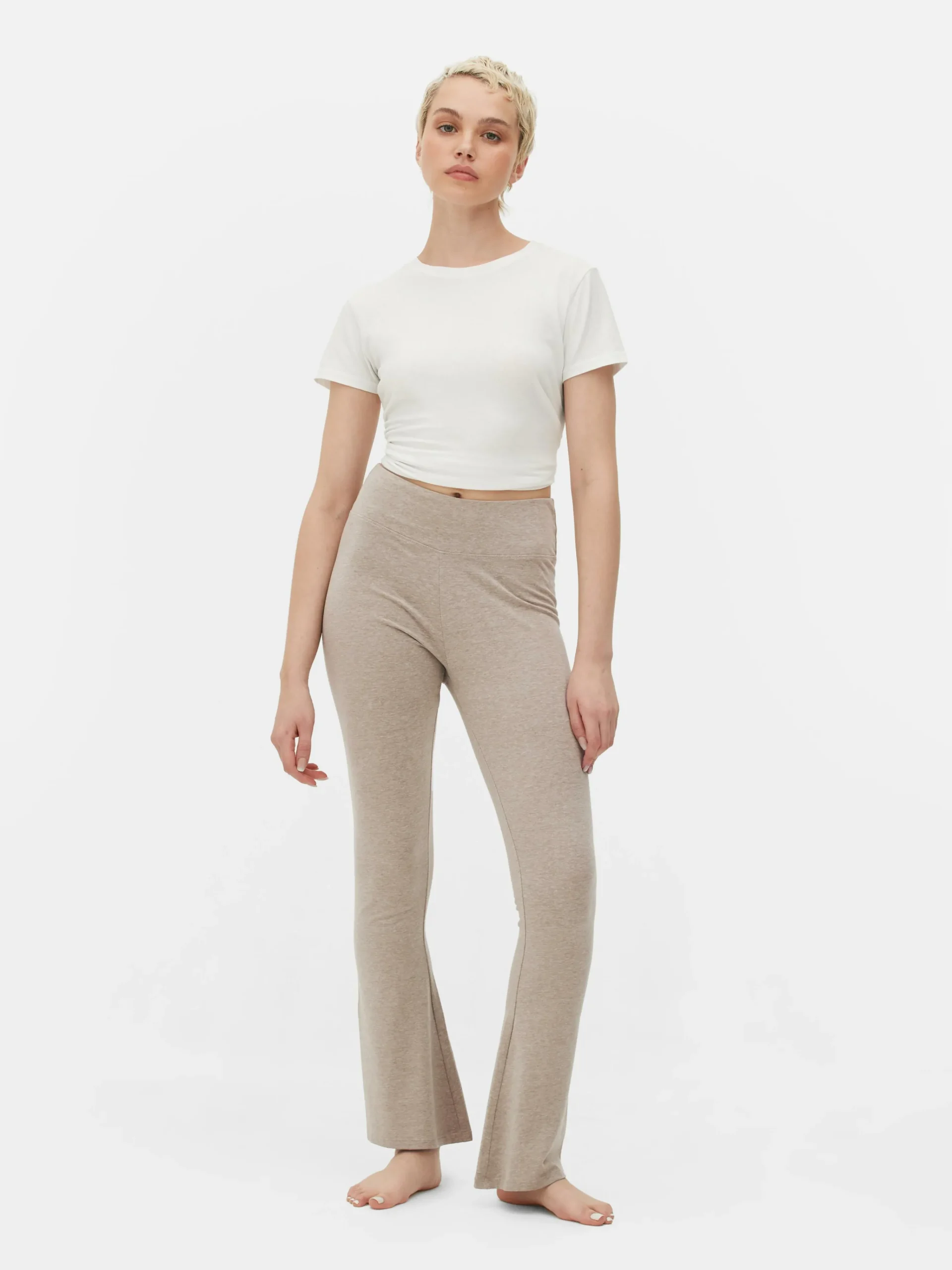 High Waist Flared Leggings|Primark New