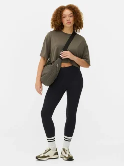 High Waist Jersey Leggings|Primark Outlet