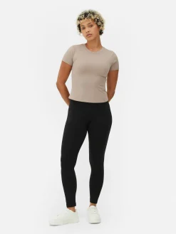 High Waist Jersey Leggings|Primark Clearance
