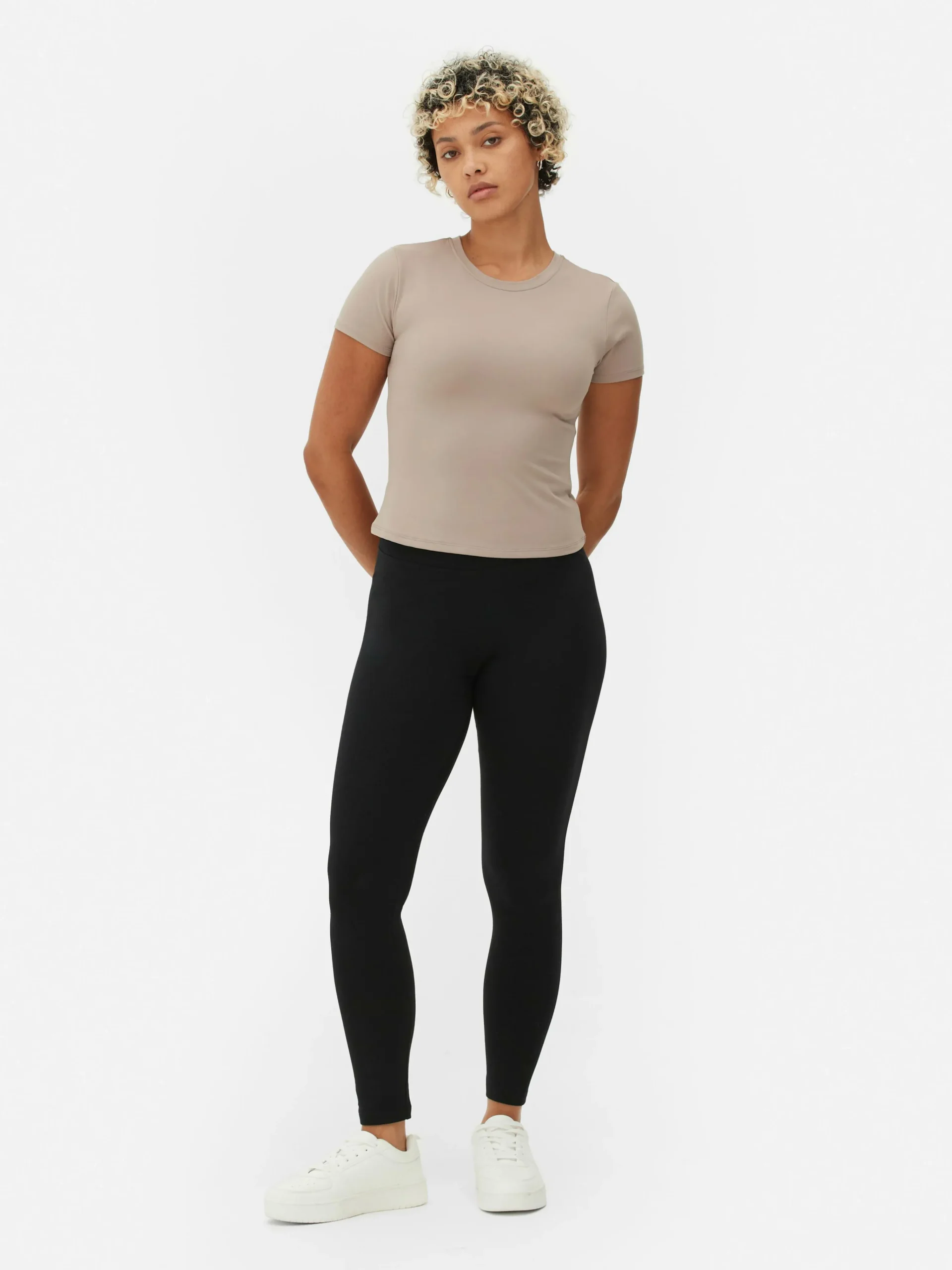 High Waist Jersey Leggings|Primark Clearance
