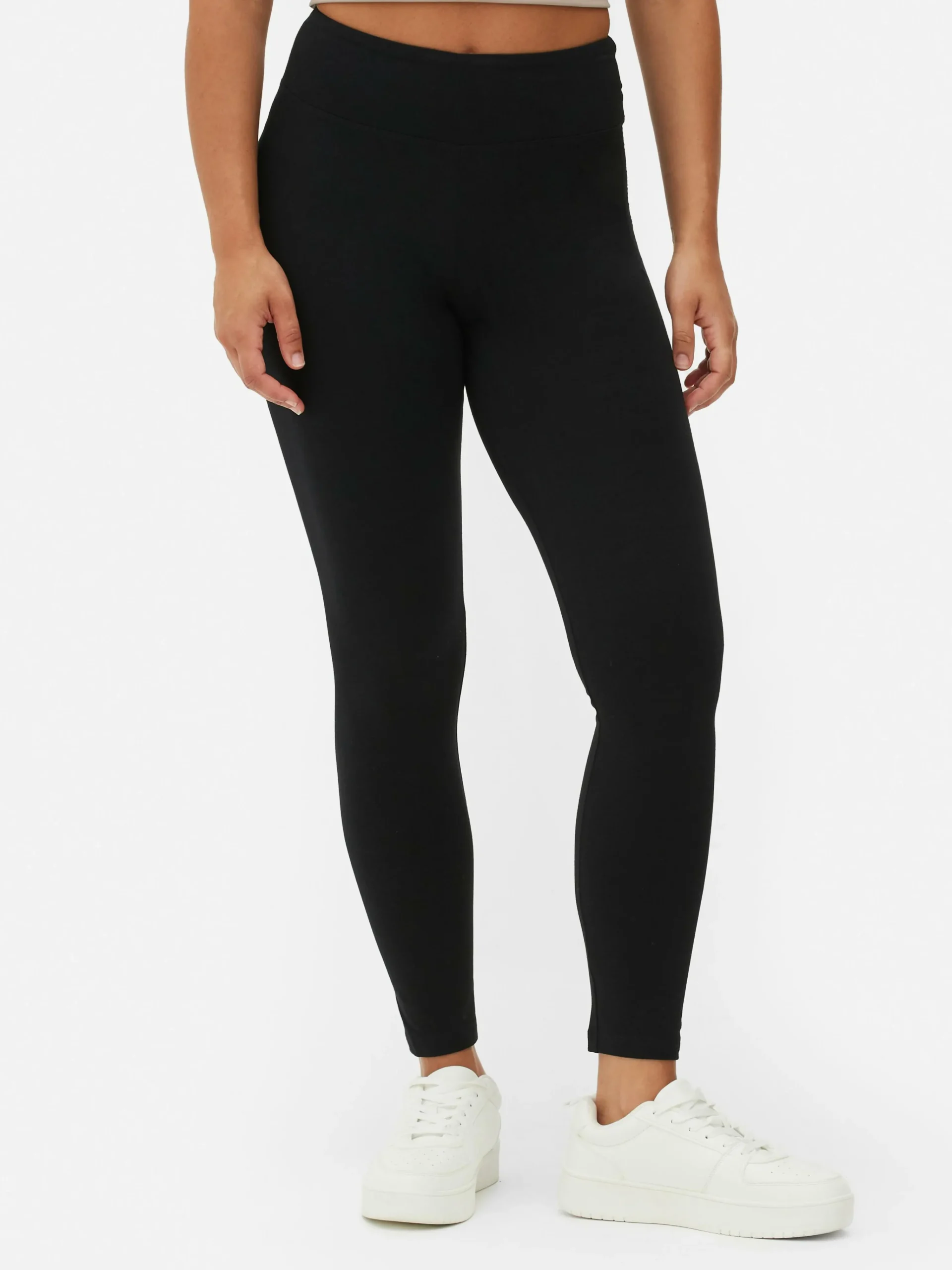 High Waist Jersey Leggings|Primark Clearance