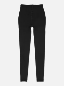 High-Rise Plush Lined Leggings|Primark Best