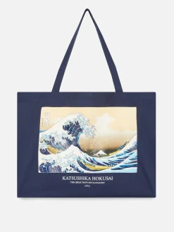Hokusai The Great Wave Canvas Bag|Primark