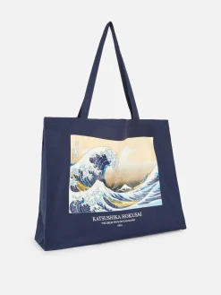 Hokusai The Great Wave Canvas Bag|Primark