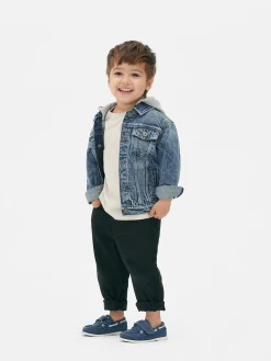 Hooded Denim Jacket|Primark New