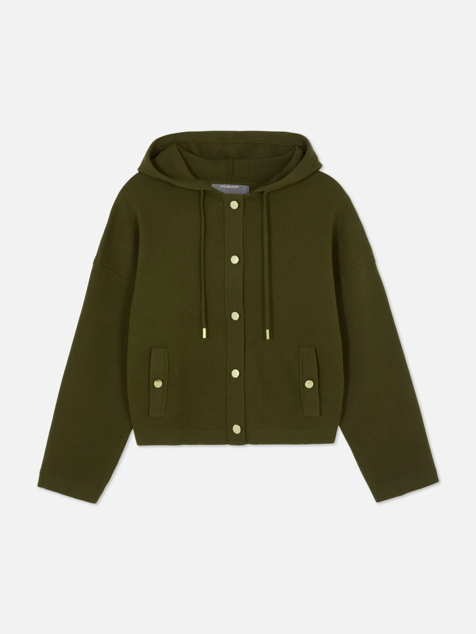 Hooded Knit Bomber Jacket|Primark Online
