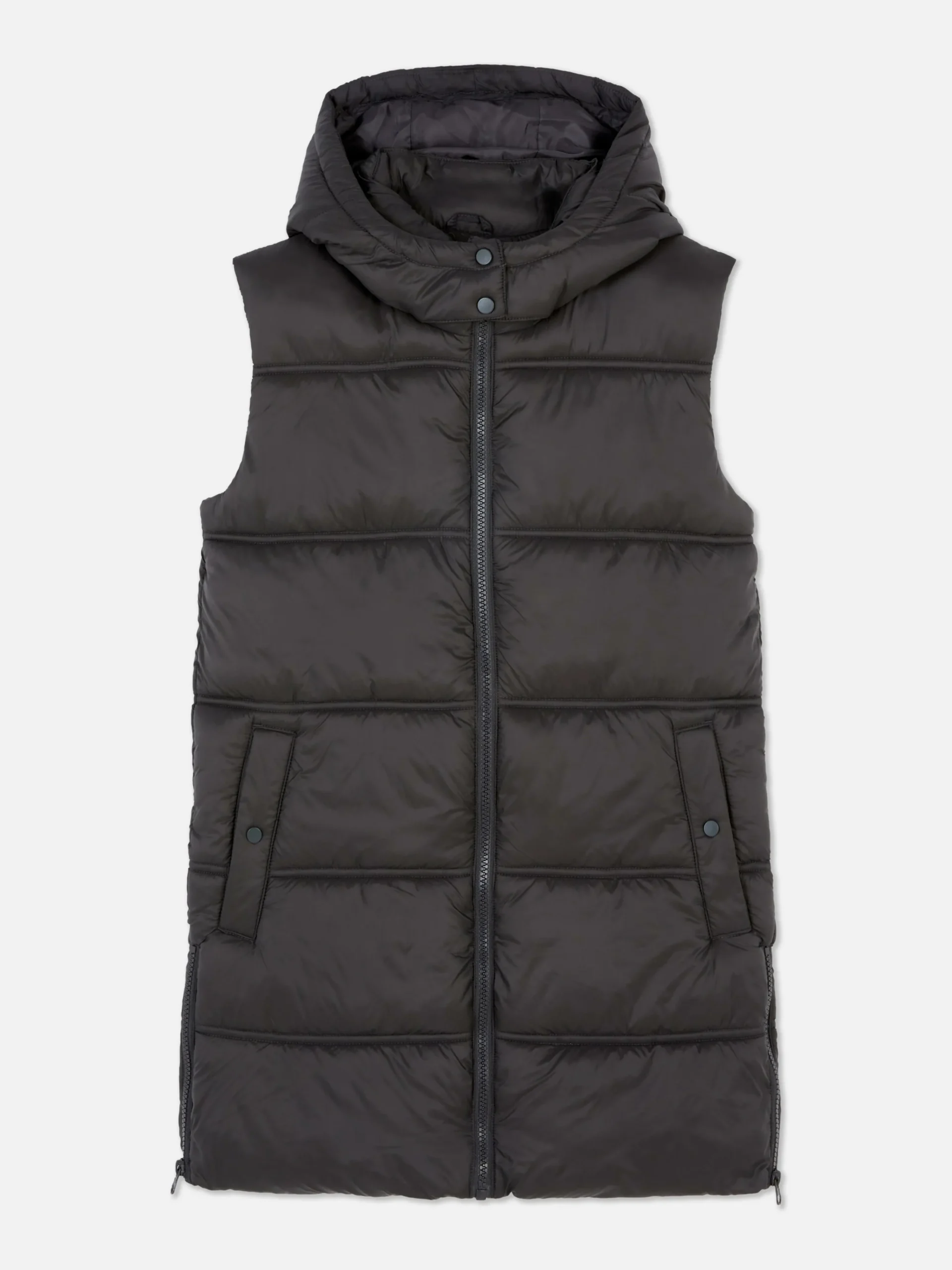 Hooded Long Vest|Primark Hot