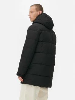 Hooded Puffer Parka|Primark New