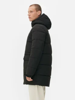 Hooded Puffer Parka|Primark New
