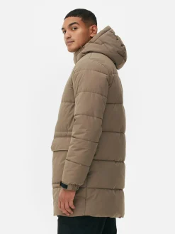 Hooded Puffer Parka|Primark Hot
