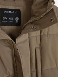 Hooded Puffer Parka|Primark Hot