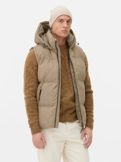 Hooded Puffer Vest|Primark Sale