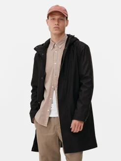 Hooded Rubberized Parka|Primark Discount