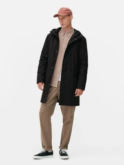 Hooded Rubberized Parka|Primark Discount