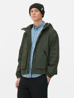 Hooded Windbreaker Jacket|Primark Clearance