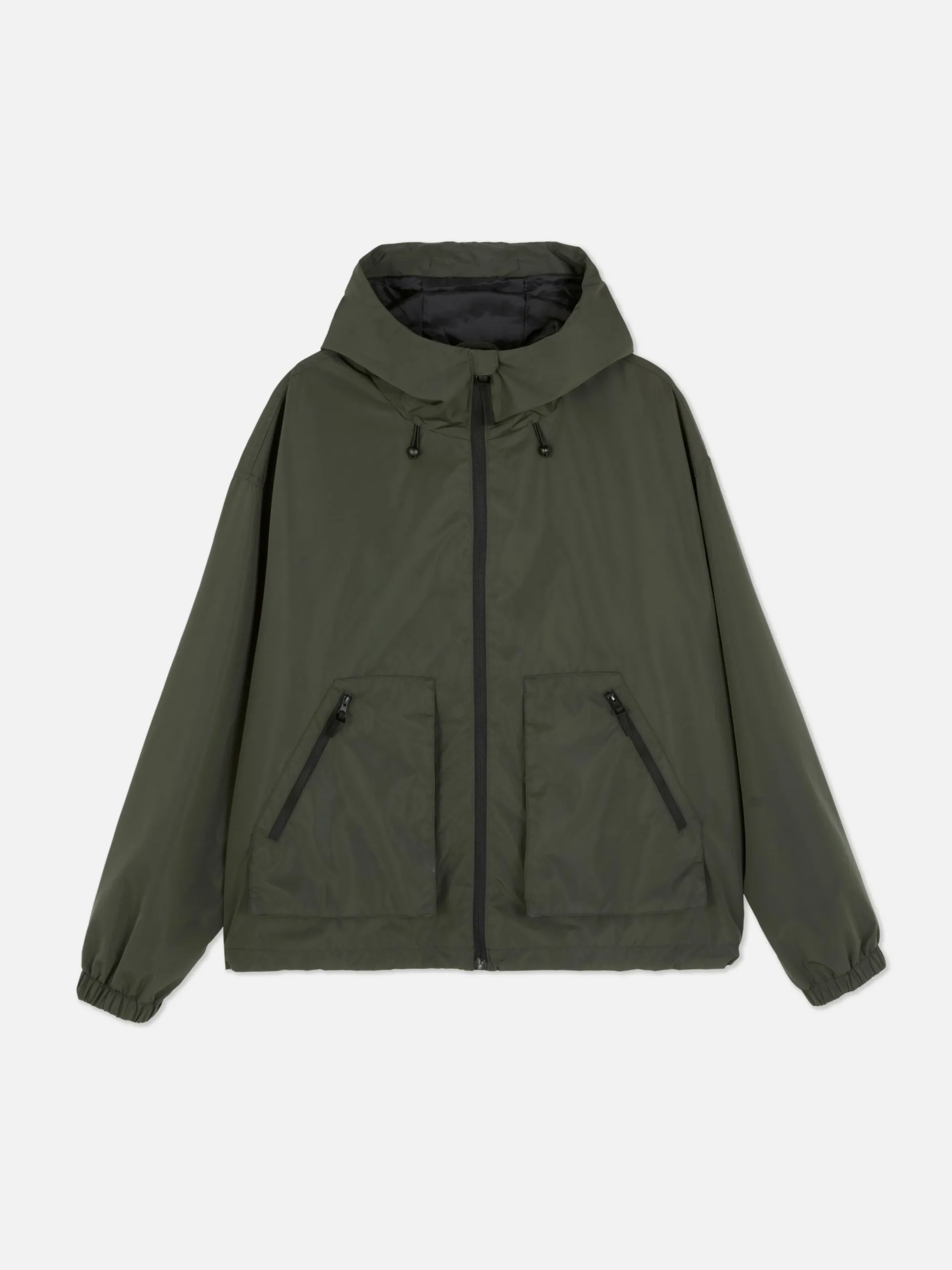 Hooded Windbreaker Jacket|Primark Clearance