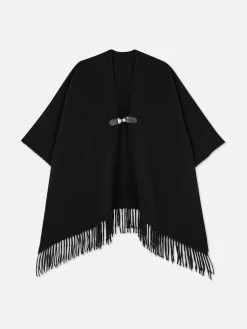 Hook Closure Cape Scarf|Primark Outlet