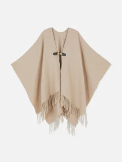 Hook Closure Cape Scarf|Primark Hot